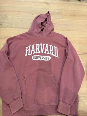 Harvard University Maroon Pullover Hoodie -medium